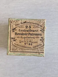 Ældre original ammunitions æske