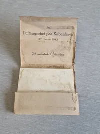 Original billedserie - ww2 (bomber over København)