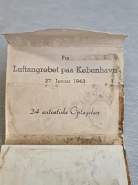 Original billedserie - ww2 (bomber over København)