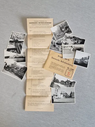 Original billedserie - Danmarks frihedskamp