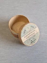 Ældre original ammunitionsæske
