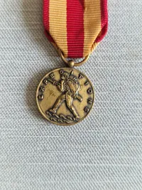 Original amerikansk miniature medalje
