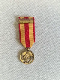 Original amerikansk miniature medalje
