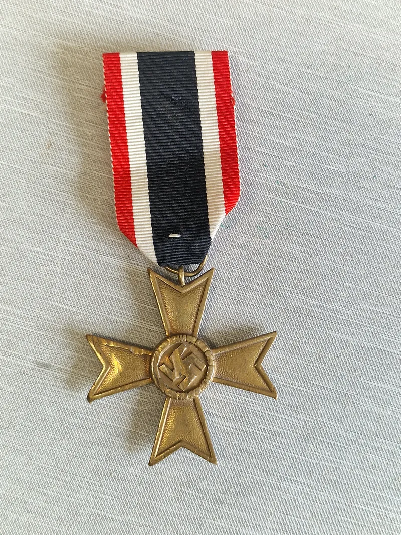 Originalt kvk uden sværd - ww2