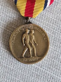 Original amerikansk miniature medalje