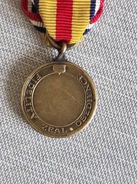 Original amerikansk miniature medalje