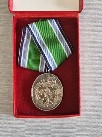 Hjv anciennitetstegn - sterlingsølv