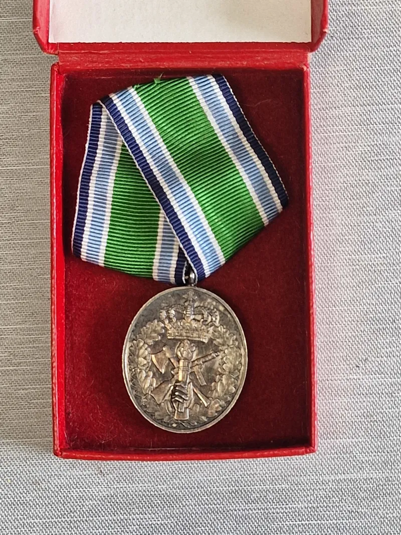Hjv anciennitetstegn - sterlingsølv