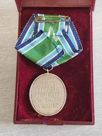 Hjv anciennitetstegn - sterlingsølv