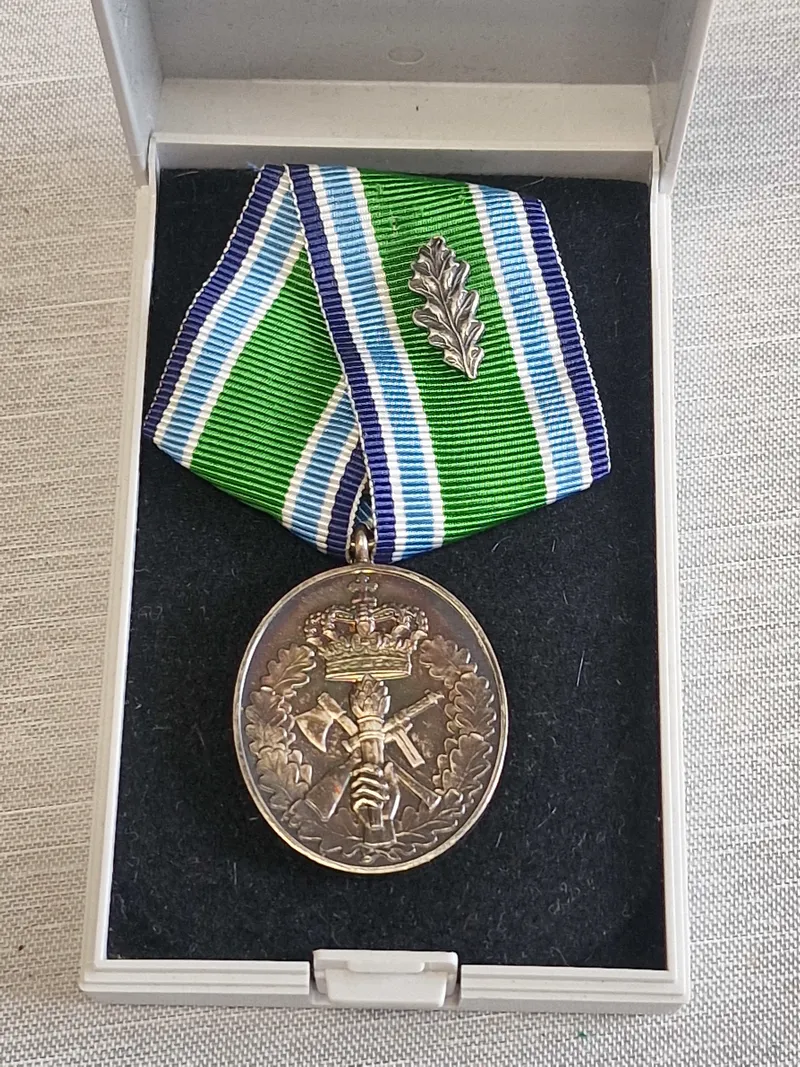 Hjv anciennitetstegn - sterlingsølv