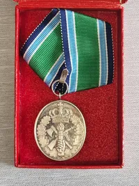 Hjv anciennitetstegn - sterlingsølv