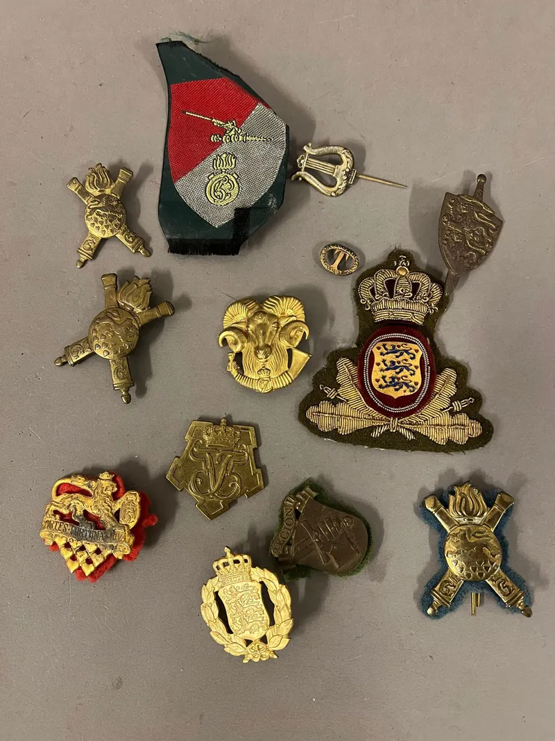 Samling Danske mærker mm.