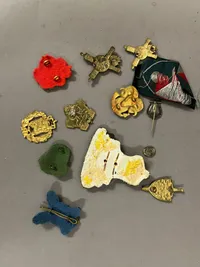 Samling Danske mærker mm.