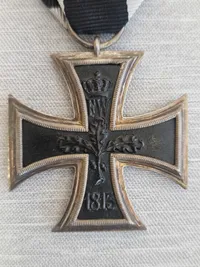 Originalt tysk Jernkors ww1