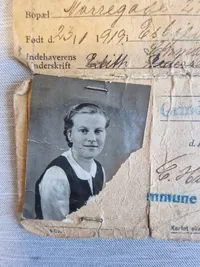 Originalt legitimationskort WW2