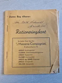 Lot originale rationeringsmærker