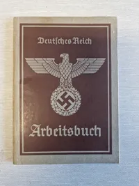 Original tysk Arbeitsbuch