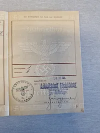 Original tysk Arbeitsbuch