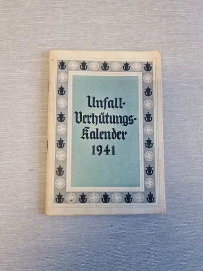 Original tysk kalender fra 1941