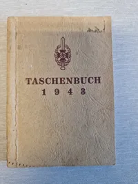 Original Tachenbuch fra 1943
