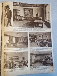 Originalt Billed-Bladet fra 1938 med Hitlers hjem