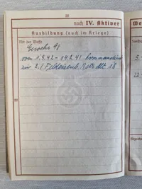 Originalt lot fra Tysk panserjæger der faldt i Rusland WW2