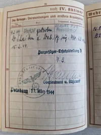 Originalt lot fra Tysk panserjæger der faldt i Rusland WW2