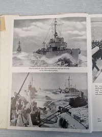 Originalt ww2 hæfte - Kriegsmarine Am Feind