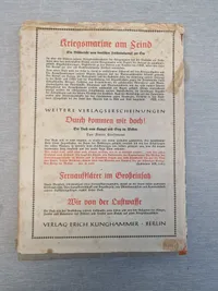 Originalt ww2 hæfte - Kriegsmarine Am Feind