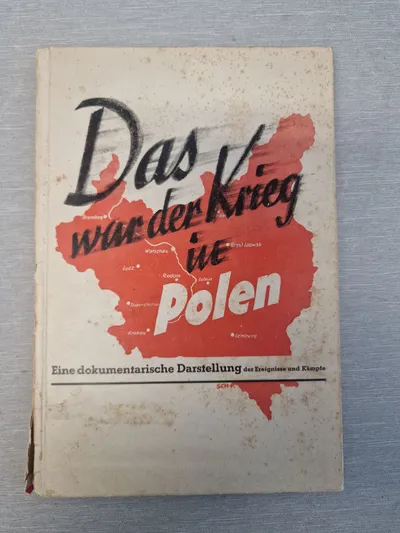 Original ww2 bog Das War Der Krieg Im Polen