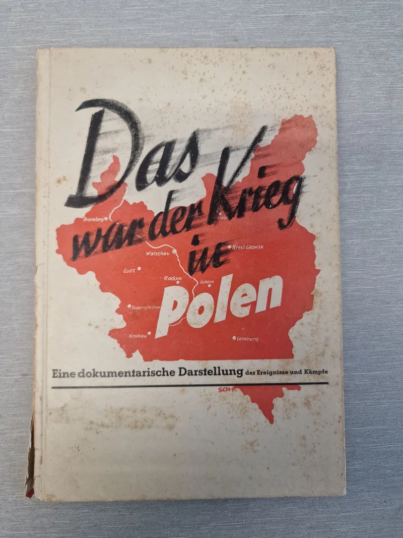 Original ww2 bog Das War Der Krieg Im Polen