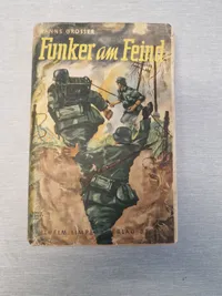 Original ww2 bog - Funker Am Feind