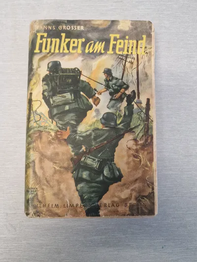 Original ww2 bog - Funker Am Feind