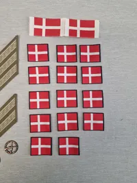 Samling diverse danske gradstegn mm