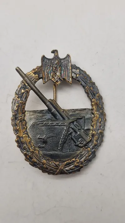 KM Küstenartillerie abzeichen. Souval (lige efter krigen)