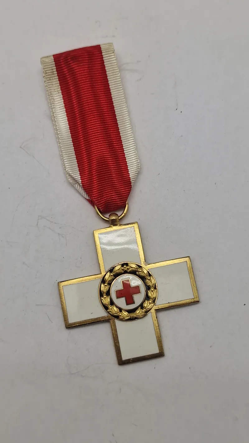 Tysk Røde Kors Medalje 2. klasse, der blev tildelt mellem 1924 og 1934. Original
