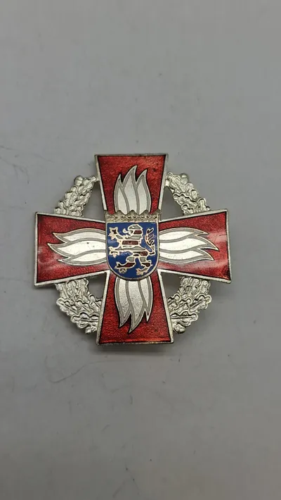 Tysk Hessen Feuerwehr-Ehrenzeichen. Original