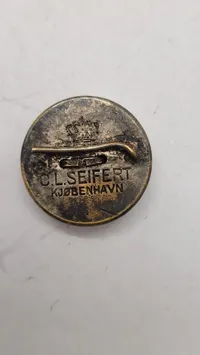 Dansk bolsje knap. Original