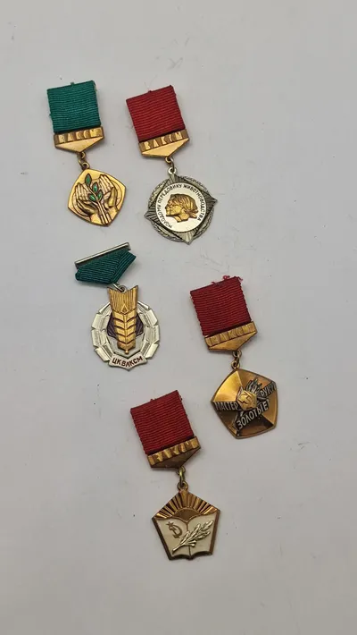 Samling russiske medaljer. Original