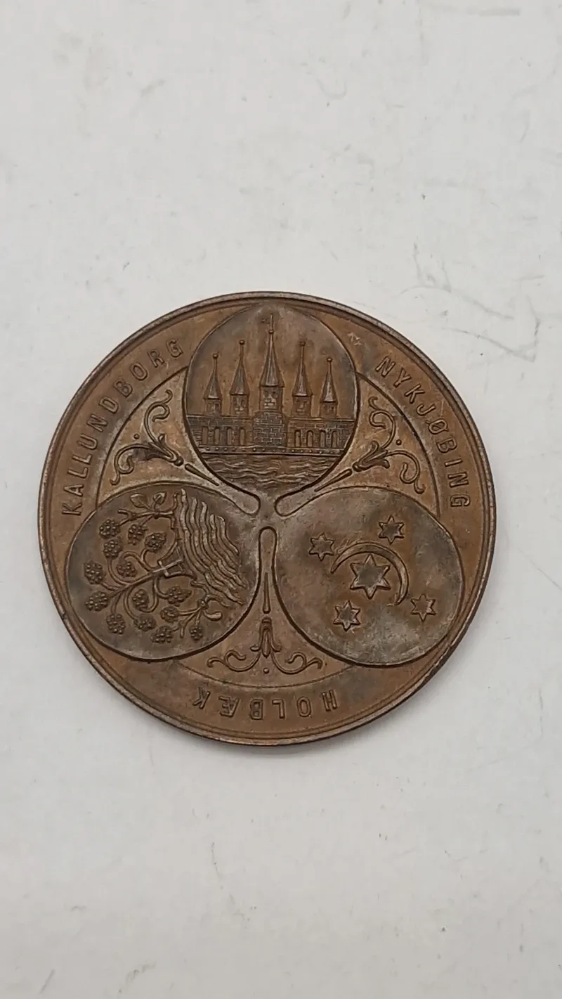 Medalje fra udstillingen i Kalundborg i 1898