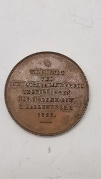 Medalje fra udstillingen i Kalundborg i 1898