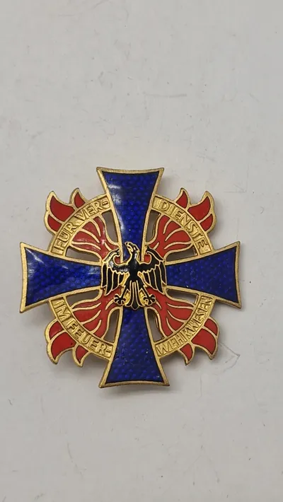 Deutsches Feuerwehr-Ehrenkreuz. Original