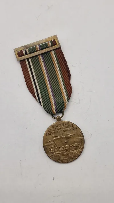 amerikansk European-African-Middle Eastern Campaign Medal. Original