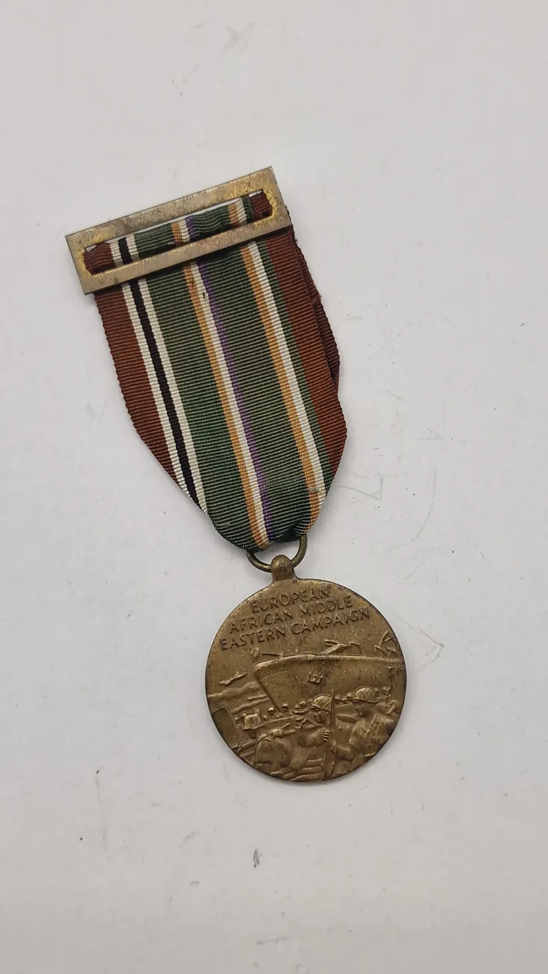 amerikansk European-African-Middle Eastern Campaign Medal. Original