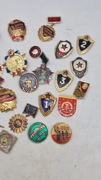 Samling russiske badges. Original