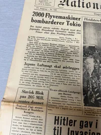 Original Avis: Hvidstensgruppen bisættes mm