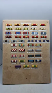 Samling sild på tavle Syd Vietnam . Originale