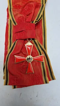 Forbundsrepublikken Tysklands fortjenstorden (Bundesverdienstkreuz). Original