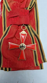 Forbundsrepublikken Tysklands fortjenstorden (Bundesverdienstkreuz). Original