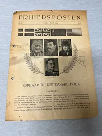 Originalt Tysk propaganda camoufleret som et illegalt blad